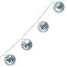 Guirlande led avec boules à facettes