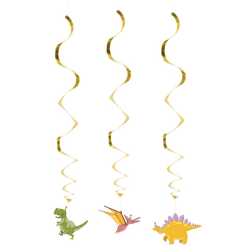 Suspension dinosaure pour anniversaire