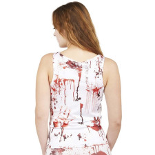 Débardeur d'Halloween sanglant pour femme Débardeur d'Halloween sanglant pour femme