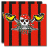 Serviettes pirate pour anniversaire enfant Serviettes pirate pour anniversaire enfant