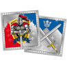 Serviettes chevalier pour goûter d'anniversaire enfant Serviettes chevalier pour goûter d'anniversaire enfant
