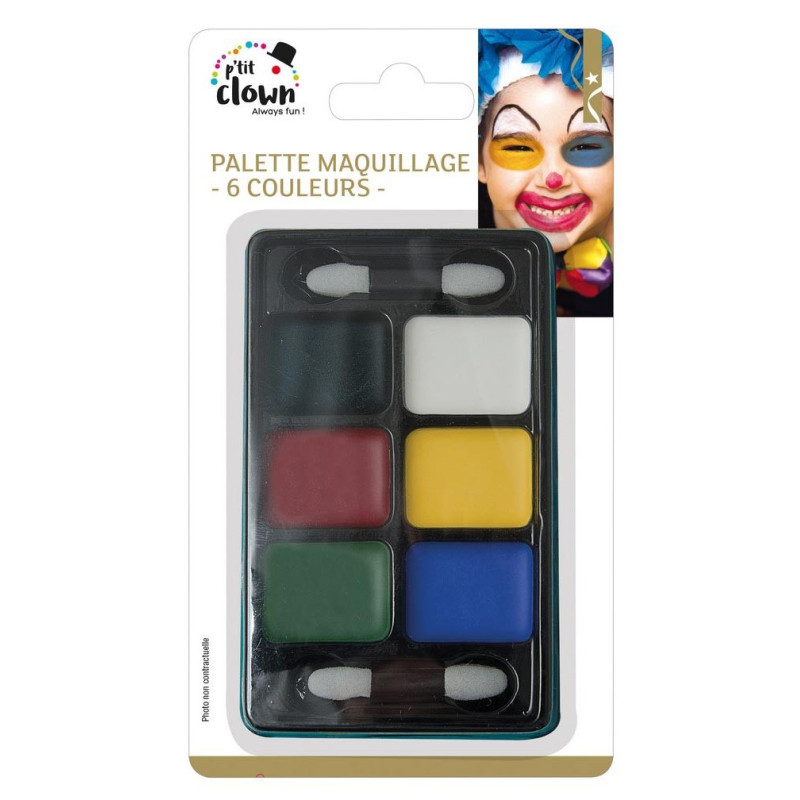 Palette de maquillage pour Halloween