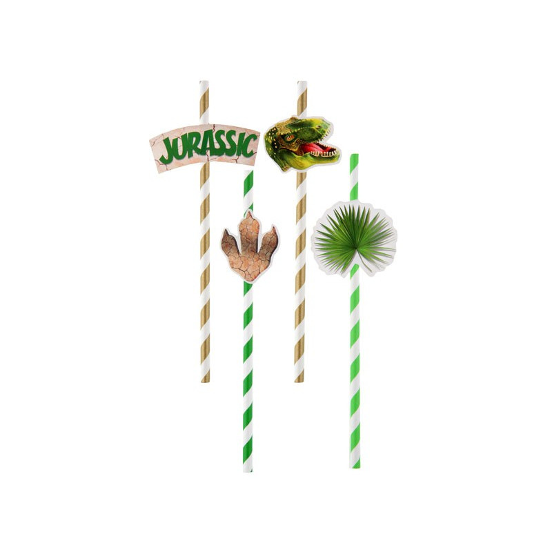 Paille dinosaure Paille dinosaure