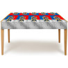 Nappe de protection de table chevalier anniversaire Nappe de protection de table chevalier anniversaire