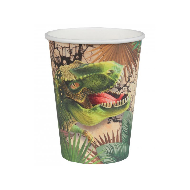 Verre dinosaure en carton Verre dinosaure en carton