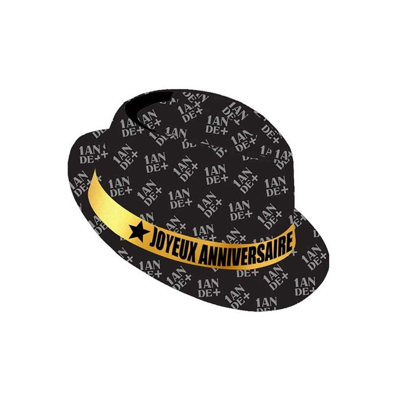 Chapeau joyeux anniversaire