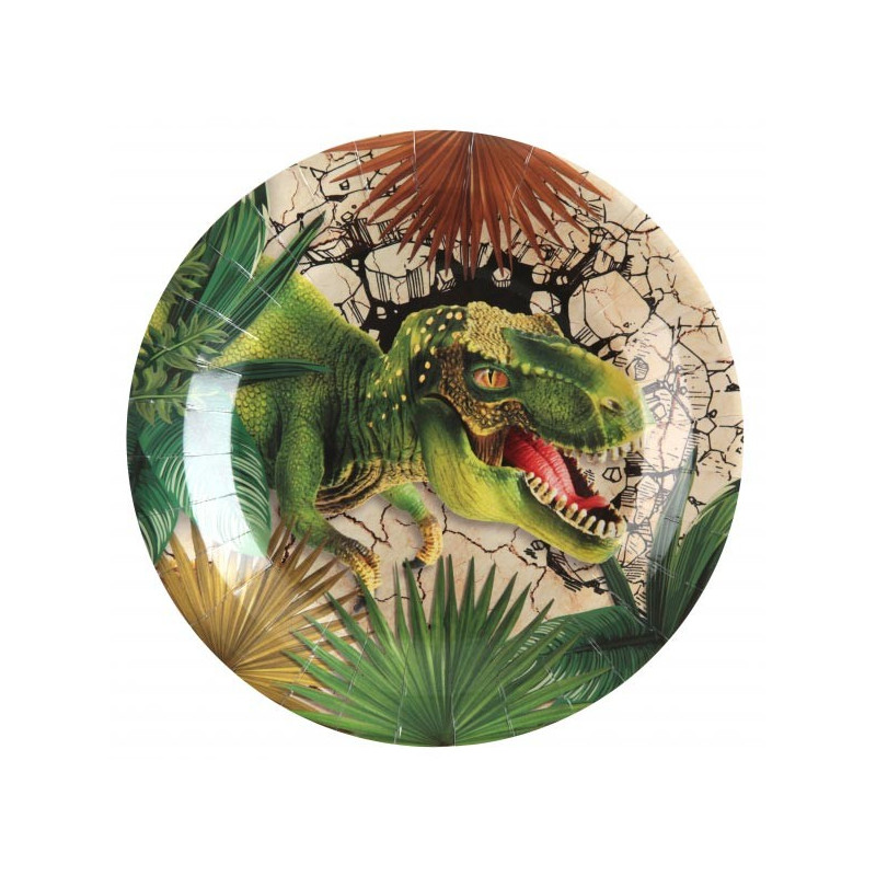 Assiette dinosaure Assiette dinosaure