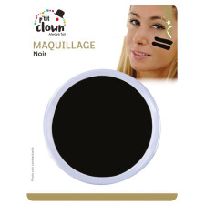 Fard gras noir pour maquillage Halloween