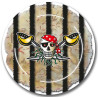 Assiettes en carton thème pirate