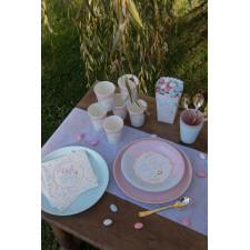 Décoration de table gender reveal