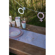 Chemin de table gender reveal