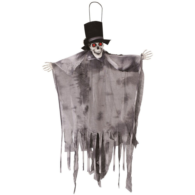 Automate Halloween de squelette marié lumineux, sonore et animé