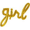 Ballon baby shower fille girl couleur or Ballon baby shower fille girl couleur or