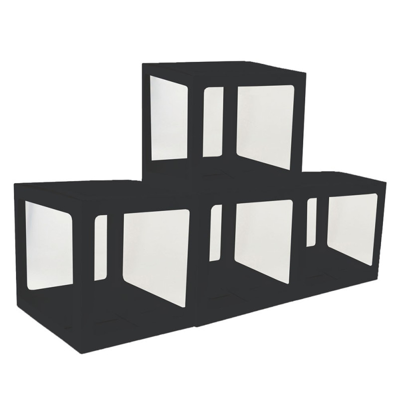 Boîtes à ballons noires