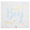 Serviettes baby boy pour baby shower garçon