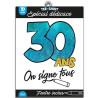 Tee-shirt à signer pour anniversaire 30 ans