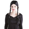 Perruque mercredi femme Halloween Perruque mercredi femme Halloween