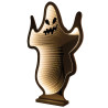 Déco lumineuse fantôme pour Halloween Déco lumineuse fantôme pour Halloween