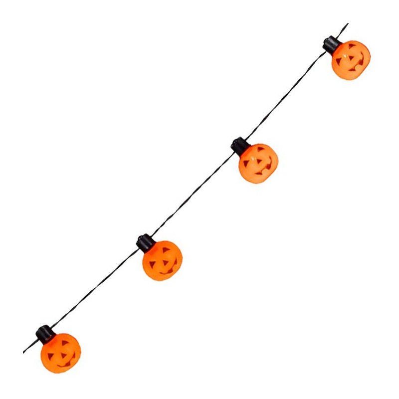 Guirlande citrouille Halloween led Guirlande citrouille Halloween led