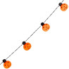 Guirlande citrouille Halloween led
