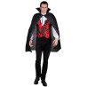 Cape de vampire adulte noire Cape de vampire adulte noire