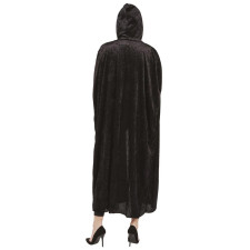 Déguisement cape noire avec capuche Déguisement cape noire avec capuche