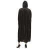 Déguisement cape noire avec capuche