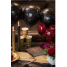 Arche de ballons 18 ans noir et or pour anniversaire