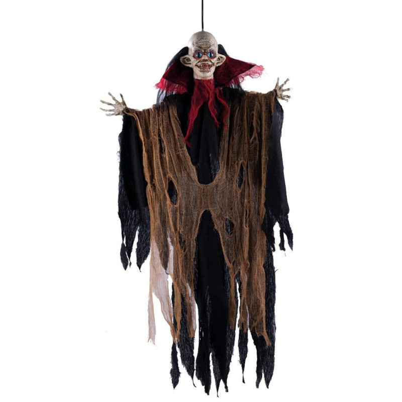 Automate vampire d'Halloween lumineux, sonore et animé