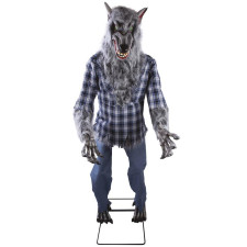 Automate Halloween loup-garou géant