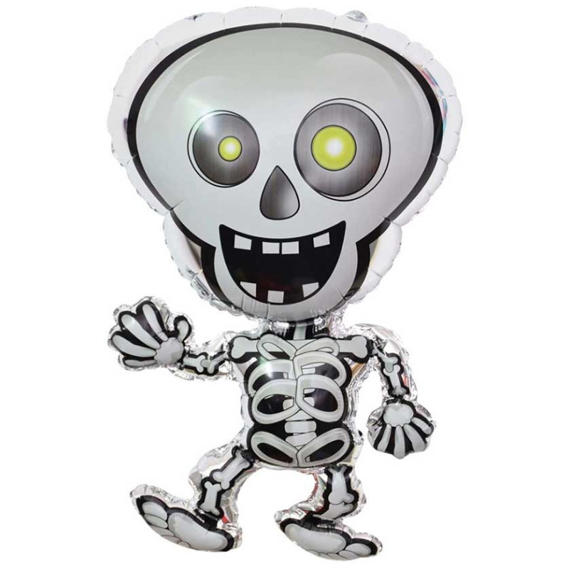 Ballon squelette pour décoration Halloween