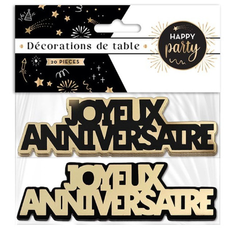 Anniversaire 40 ans 🎂 Thème et Animation
