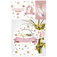 Centre de table licorne