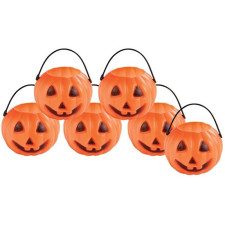 Pots à bonbons Halloween en forme de citrouilles