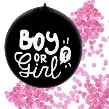Ballons Gender Reveal géant fille