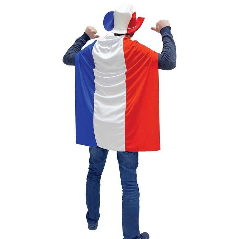 Cape supporter France bleu blanc rouge Cape supporter France bleu blanc rouge