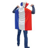 Cape supporter France bleu blanc rouge