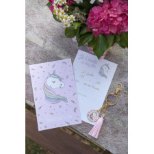 Invitation anniversaire licorne
