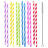 Paille plastique réutilisable