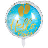 Ballon Hello Boy pour baby shower