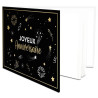 Livre d'or anniversaire noir et or