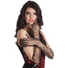 Gants longs femmes araignées halloween