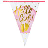Fanion décoration baby shower fille