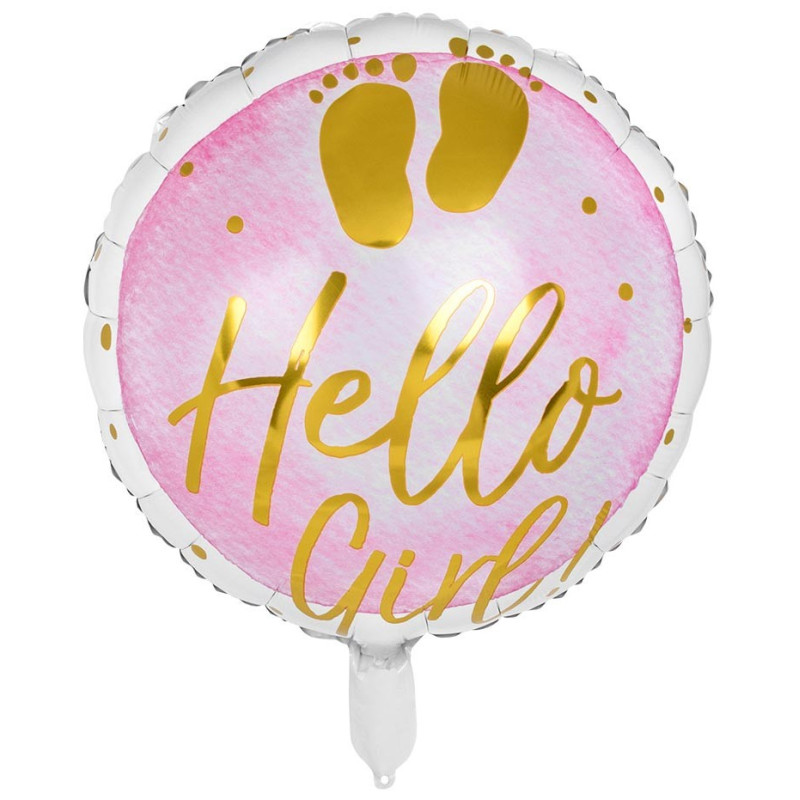 Ballon hélium baby shower fille Ballon hélium baby shower fille
