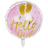 Ballon hélium baby shower fille