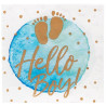 Serviettes en papier pour baby shower garçon Serviettes en papier pour baby shower garçon