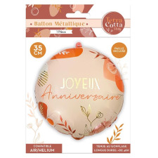 Ballon terracotta hélium Ballon terracotta hélium