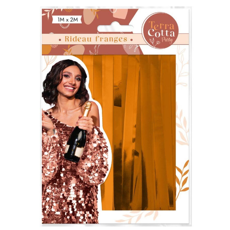 Rideau terracotta pour porte Rideau terracotta pour porte