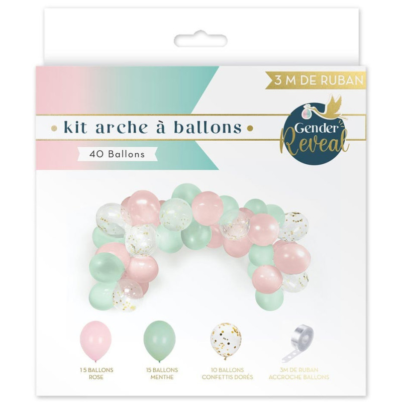 Arche de ballon Gender Reveal