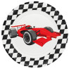 Assiette voiture anniversaire